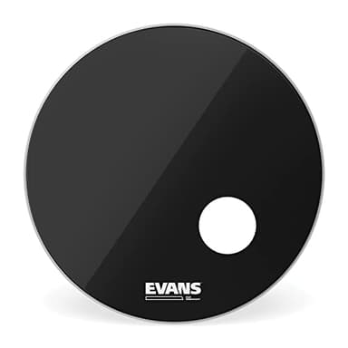 Evans BD20RB Parche Resonante, Negro