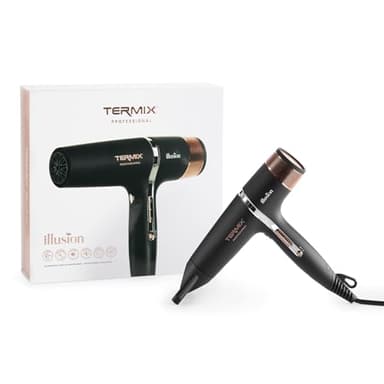 Termix Secador Professional Illusion | Alta Potencia, Ligereza y Tecnología iónica para un Secado Rápido y Preciso