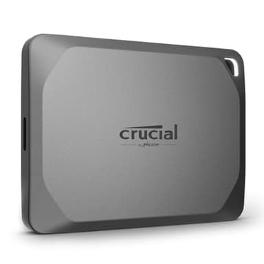Crucial X9 Pro SSD 2TB Portátil, Velocidades de Lectura/Escritura de hasta 1050MB/s, Resistencia al agua y al polvo (IP55), Disco Duro Sólido Externo SSD, USB-C 3.2 - CT2000X9PROSSD902