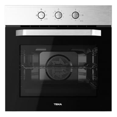 Teka - Horno Multifunción, Modelo HCB 6525, Sistema de Limpieza Hydroclean ECO, Acero Inoxidable, 59.5 x 59.5 x 53.7+22, Eficiencia Energética A