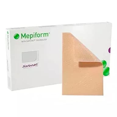 Mepiform - Cinta adhesiva (10 x 18 cm), diseño de Sterile Pack 5