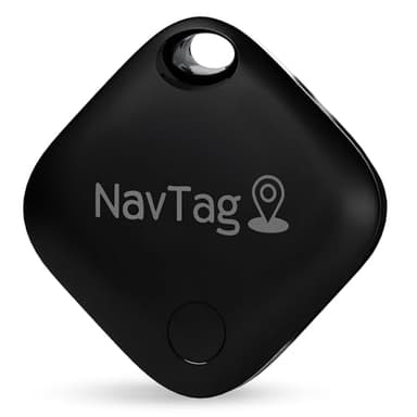 Localizador Compatible con Apple, Smart Tag Tracker, Localizador de Objetos, (Android NO Funciona) Coche, Cartera, Maletas, Niños (Negro)