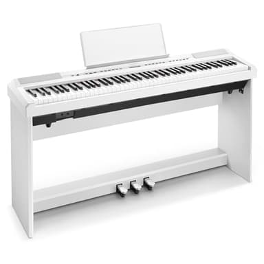 Donner DEP-20 Piano digital (88 teclas, 88 teclas, mecanismo de martillo), color blanco