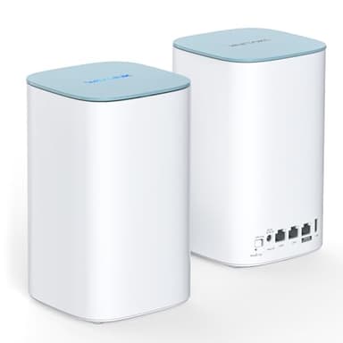 WAVLINK AX3000 - Kit de red WiFi (2 unidades), WiFi 6 Dual Band Whole Home VPN Router/Repetidor (hasta 3200 Sq.Ft.), 3 puertos Gigabit para cada unidad, 5 x 5 dBi Antennas, 2 x 2 MU-MIMO y OFDMA,
