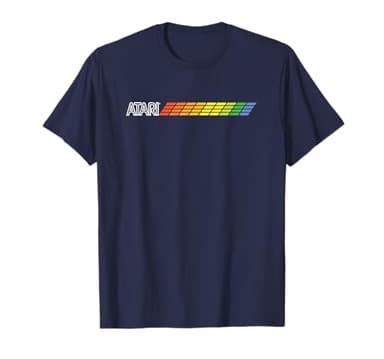 Atari Classic Vintage Retro Gaming Iconic Fun Design Camiseta