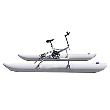 wiedao Bicicletas de Agua, Kayak Inflable para Lago, Bote de Bicicleta de Pedales al Aire Libre, Deportes acuáticos, Kayaks de mar para Pesca Deportiva Divertida, Equipo de Deportes acuáticos