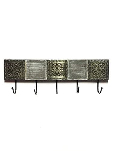 Vintage perchero gancho amolika grande 50 cm Grande gancho | 5 ganchos gancho de pared para la pared o puerta | colgador perchero Ganchos de metal | Handtuchhaken el baño o cocina