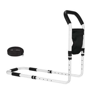 kajkey barandilla Cama Adulto - barandilla Cama Adultos,Barrera Cama Adultos,barandillas para Camas de Adultos,Fácil Instalación,Apta para Todos los Tipos de Camas,Diseño Elegante