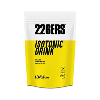 226ERS Isotonic Drink | Isotónico en Polvo, Bebida Deportiva Isotónica con Sales Minerales y Beta Alanina para Hidratación, Sin Gluten Limón - 1 kg