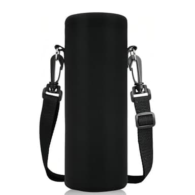 JEYORZY 1 pcs Bolso Térmico Portátil de Neopreno para Botella de Agua, con Correa de Hombro Desmontable - Bolso de Botella de Agua Portátil de Neopreno para Mantener Tus Bebidas, para Deportes, Viajes