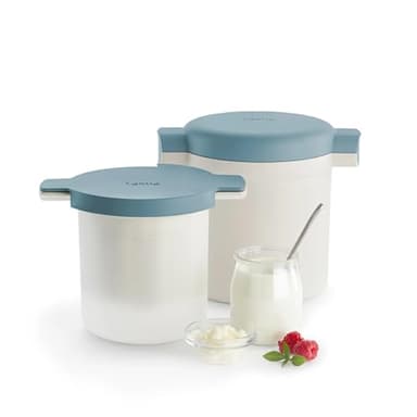 Lékué Utensilio para Hacer Yogurt y Kéfir casero