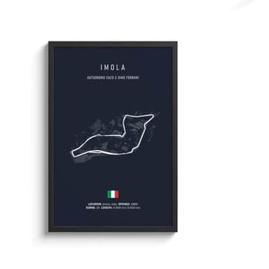 Impresión De La Lona Cuadro sobre Lienzo con Diseño De Circuito Internacional De Fórmula 1, Arte De Pared De F1, Póster Nórdico, Imagen De Carrera De Deportes De Motor Estética para Decoraci