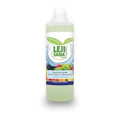 Lejisana Desinfectante de Frutas y Verduras - Elimina eficazmente las bacterias - 950 ML
