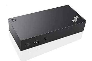Lenovo 40A90090UK base para portátil y replicador de puertos Acoplamiento USB 3.0 (3.1 Gen 1) Type-C Negro (Reacondicionado)