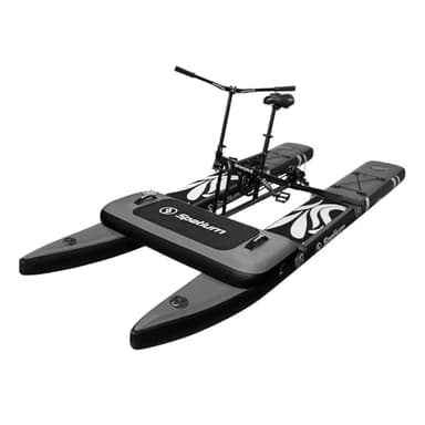 Spatium Sup Bicicleta acuática Bote Inflable a Pedales Kayak Inflable a Pedales Bote Inflable a Pedales Vela Pesca Verdeerroso