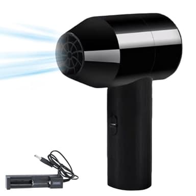 Secador De Pelo Inalámbrico - Secador De Pelo Recargable | Secador De Pelo Que Funciona Con Pilas | Low Noise Wireless Hair Dryer | Cordless Hair Dryer | Pequeño Secador De Viaje Recargable