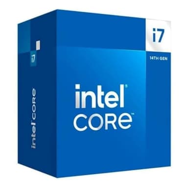 Intel Core i7-14700, procesador para equipos de sobremesa, 20 núcleos (8 P-cores + 12 E-cores) hasta 5,4 GHz