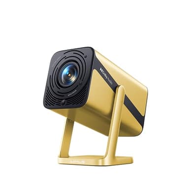 [Auto Focus/Keystone] Proyector 1080P Nativo Full HD WiFi Bluetooth Soporte 4K con Zoom 100%-50%, Proyector de Vídeo de Cine en Casa para Teléfono Móvil/HDMI/USB