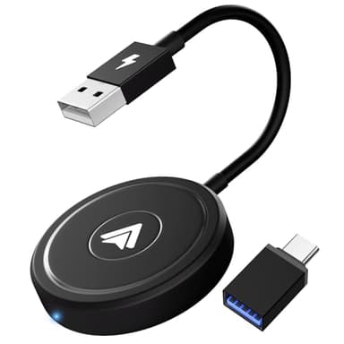 Android Auto Inalámbrico Adaptador, Android Auto Wireless Dongle Convierte Android Auto por Cable a Inalámbrico Android Auto para Coches Después 2017