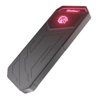 Kingspec Z5 1TB SSD Externo portátil con luz RGB - hasta 2100 MB/s, Carcasa de aleación de Zinc, Interfaz USB 3.2 Gen2x2, Discos Duros de Estado sólido Extremo, Compatible con teléfonos