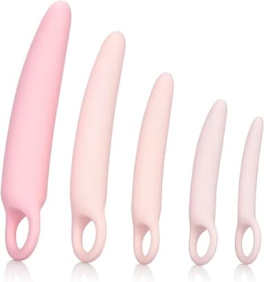 Silicone Dilatador 5 Piezas - 310 gr, Rosa Hi3
