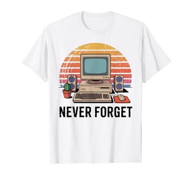 Los fanáticos de los juegos de PC retro nunca olviden la computadora retro Camiseta
