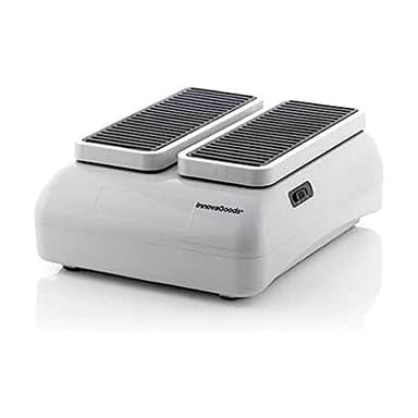 InnovaGoods® Pedales Estaticos, Pedaleador Estaticos, Máquinas de Piernas, Ejercitador de Pedal 2 velocidades, 20 W. Pedales estaticos Personas Mayores Ideal para Realizar fácilmente Gimnasia pasiva.