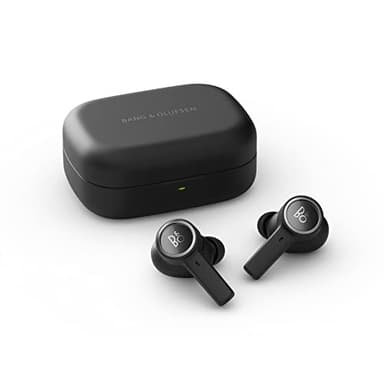 Bang & Olufsen Beocom EX UC Auriculares Inalámbricos Bluetooth In-Ear para el Trabajo con Cancelación de Ruido y 6 Micrófonos + Cable USB-C, Estuche de Carga, Dongle Black Anthracite