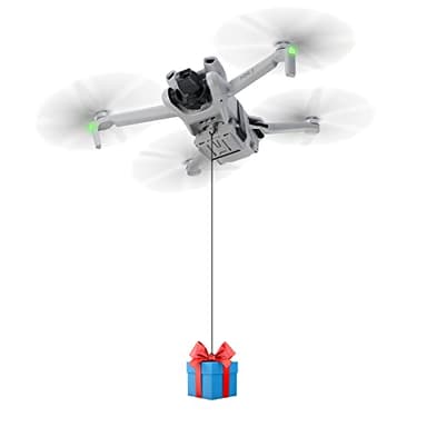 STARTRC Drone Airdrop System para DJI MINI 4K/Mini 3 Pro/Mini 3/Mini SE/Mini 2/Mini 2 SE Accesorios, Dispositivo de Liberación de Caída de Carga útil/Entrega/Transporte para DJI Mini Series Drone
