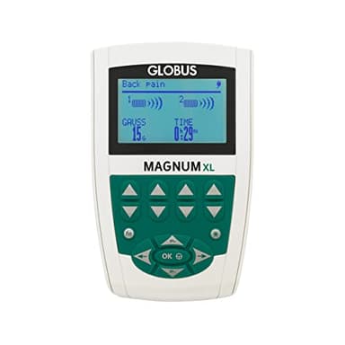 GLOBUS | Magnum XL Magnetoterapia Domiciliaria Alta Potencia, 26 Programas, Tratamiento de Enfermedades Osteoarticulares, Fracturas, Dolor, Inflamación, Programas Estéticos para Celulitis y Estrías