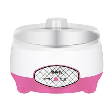 Genérico Yogurtera – Yogurtera | Yogurtera Automática con Recipiente Interior De Acero Inoxidable | Herramienta Eléctrica Multifuncional De 1,2 L para Leche en La Cocina del Hogar