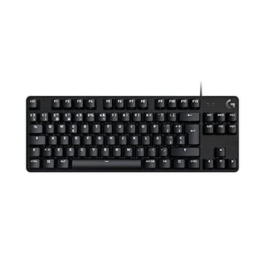 Logitech G413 TKL SE Teclado Mecánico Gaming - Teclado Compacto Retroiluminado con Interruptores Mecánicos Táctiles, Anti-Ghosting, Compatible con Windows, macOS, Disposición QWERTY Español - Negro