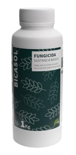 BICASOL Fungicida polivalente de contacto avanzado con acción múltiple para plantas ornamentales, arbustos, árboles, huertos control de oídio y moteado mejora salud y la productividad de las plantas