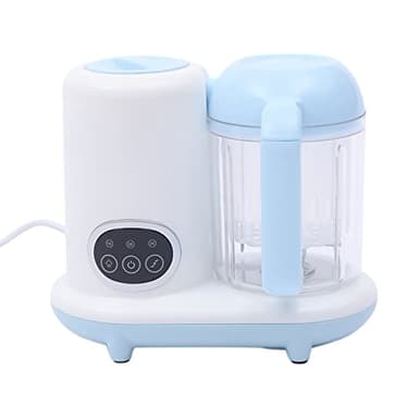 Preparador de alimentos para bebés, preparador de papillas de bebé, batidora eléctrica de frutas, mezcla de puré, preparación de alimentos para bebés, vaporizador para bebé, cocción al vapor, mezcla,