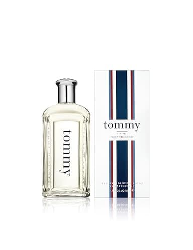 Tommy Hilfiger – Tommy Eau de Toilette 50 ml – Perfume de Hombre – Fragancia Fougère – Notas Cítricas y Tonos Frutales – Botella de Vidrio Transparente