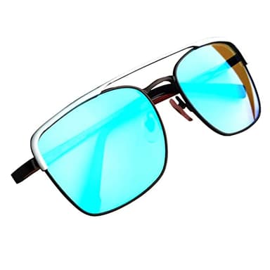 HCCTOZZ Lentes para daltonismo y Color débil, corrección Mejorada de corrección de Ciegos para Hombres Ligeros para Rojo, Verde, Azul, Amarillo, Morado(Color:B)