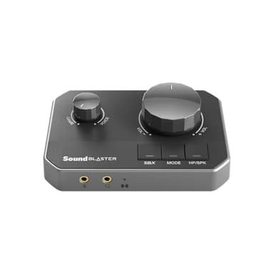CREATIVE Sound Blaster G8 – DAC USB para Juegos de Alta resolución con Mezcla de Audio USB Dual y Acoustic Engine Totalmente Personalizable y Ecualizador de 10 Bandas