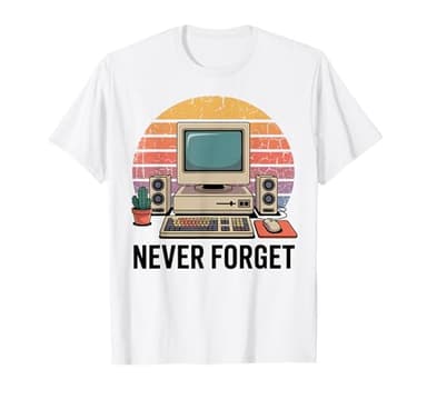 Los fanáticos de los juegos de PC retro nunca olviden la computadora retro Camiseta