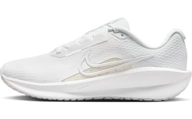 NIKE W Downshifter 13, Sneaker Mujer, White White Platinum Tint, 39 EU
