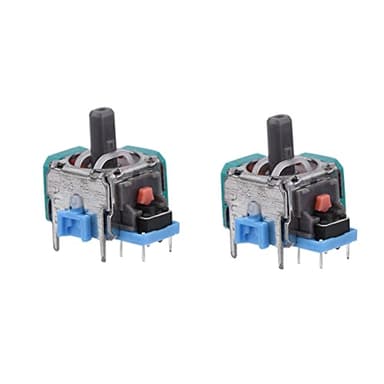 Joyzan Joystick Analógico de Repuesto, 3D Mando Reemplazo Palanca Modulo Sensor Eje Axis Recambio Potenciómetro Repuesto Módulo Pulgar Controlador InaláMbrico Rocker Reparación para PS4 Mando
