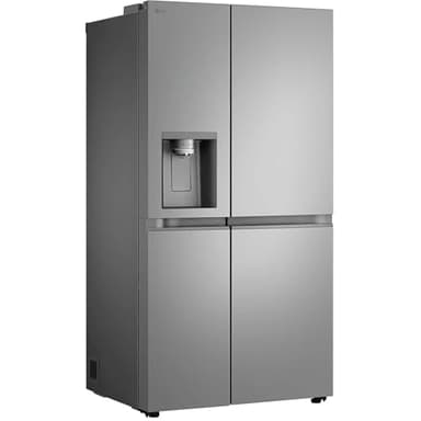 LG GSLE81PYBC Side by Side - Frigorífico Clase C, 628 L, Multipuerta Con Congelador, Dispensador de Agua de Hielo Triturado Con UVnano, Total NoFrost, Compresor Inteligente