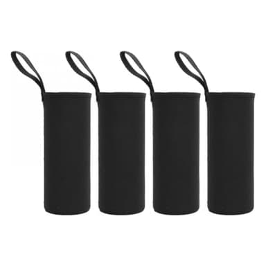 Paquete de 4 Bolsas térmicas para Botellas, Funda de Neopreno para Botella de Agua, Funda térmica para Botella de Agua, Funda térmica para Deportes al Aire Libre, Camping, Senderismo
