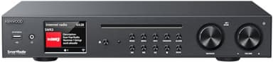 Kenwood Receptor de Audio Hi-Fi Todo en Uno con Radio Dab+, WiFi, Bluetooth USB, Spotify, Reproductor de CD y Ecualizador de Sonido para Casa | Pantalla TFT de 3,2" | KR-W8000SCD-B