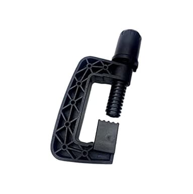 NORMICHIC Accesorios de soporte de clip de fijación para volante Logitech G25 G27 G29 G920 G923, pieza de repuesto para volante de juego de carreras Driving Force GT abrazadera fija (negro)