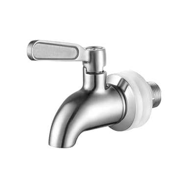 COACOM 1 Grifo de Barril de Acero Inoxidable, Grifo de máquina de Bebidas, Grifo de Repuesto, dispensador de Bebidas, Adecuado para Barril de Cerveza, Barril de Vino Tinto, dispensador de Agua.