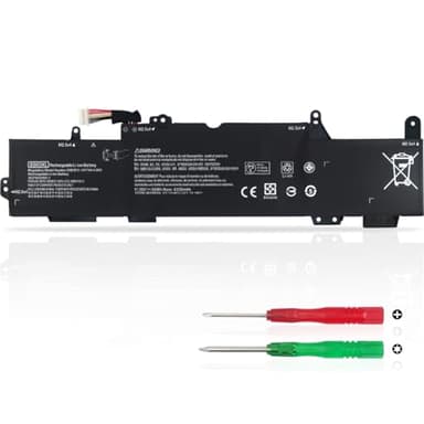 KXRSII SS03XL Batería para HpEliteBook 745 830 840 846 730 735 740 755 G5 EliteBook 745 830 840 G6 ZBook 14U G5 14U G6 Mobile Workstation 933321-855 932823-1C1 11.55V 55Wh - Alto Rendimiento