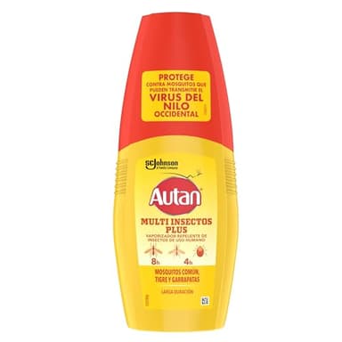 Autan Protection Plus Repelente de Mosquitos Vaporizador, 100 ml (Paquete de 1), Aerosol