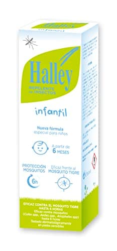 HALLEY Repelente Insectos Spray Infantil Eficaz Antimosquitos | Especial Niños