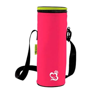 AC - Bolsa Térmica Porta Botellas, Enfriador de Botellas Agua, Fabricación de Poliéster, 1,5 litros, Color Surtido.