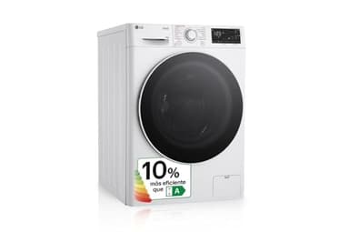 LG F4WR5510A0W - Lavadora Inteligente, 10kg, AI Direct Drive, 1400rpm, Carga Frontal, TurboWash 360º, Vapor Steam, Clasificación A, Serie 550, Blanco